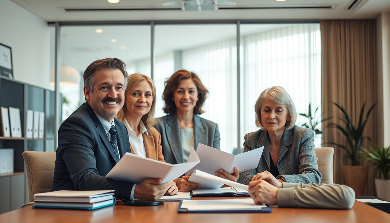 Real estate ownership transfer documents and closing confirmation